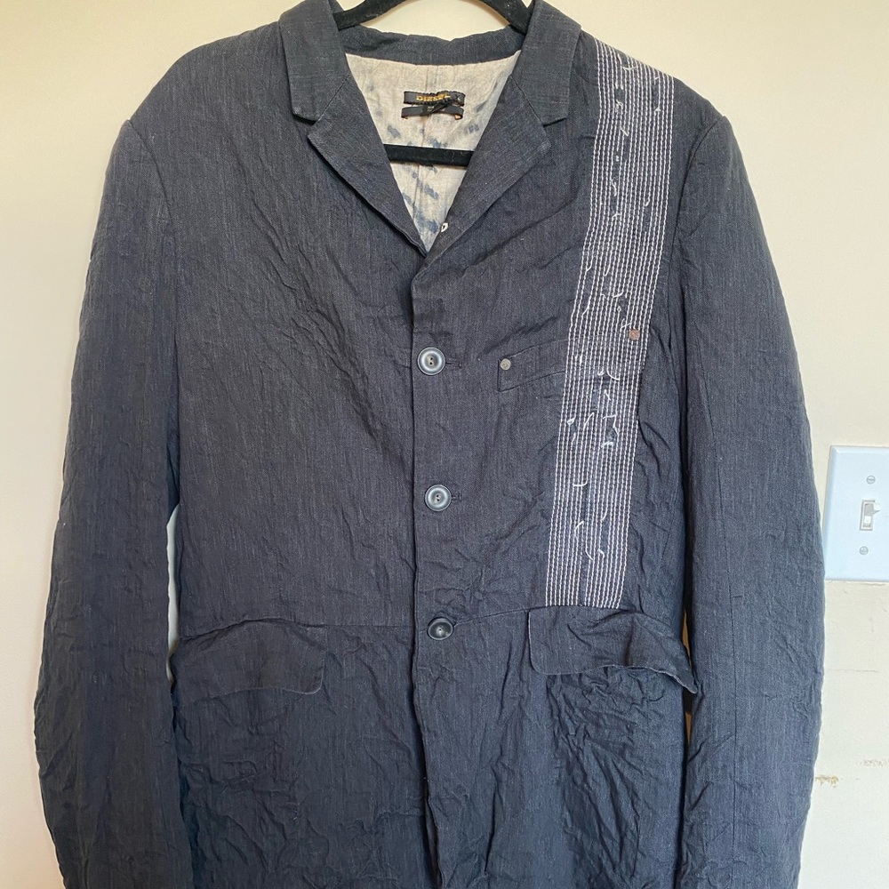 Diesel black gold blazer: Size L